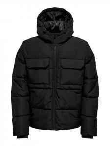 Демисезонная куртка ONLY & SONS, черный