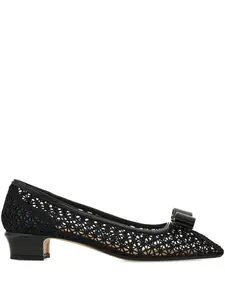 Туфли Vara Bow 30 Ferragamo, черный