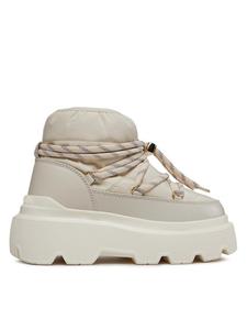 Женские зимние ботинки Inuikii Endurance короткие на платформе, экрю