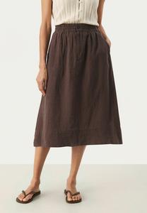 Юбка А-силуэта REHANA Part Two, коричневый