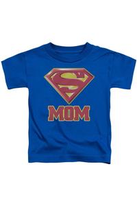 Футболка с коротким рукавом для малышей "Супермама" Gildan, синий