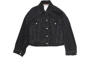 Джинсовая куртка женская черный Acne Studios
