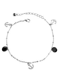 Adeliás Женский кулон из нержавеющей стали серебристого цвета