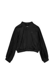 Куртка на молнии Karl Lagerfeld Kids, черный