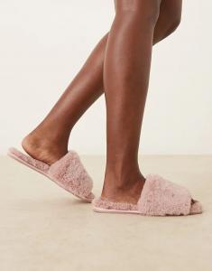 Туфли-мюли Ziva ASOS DESIGN пыльно-розового цвета