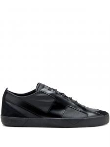 Кроссовки из кожи Slante Diesel, черный