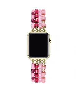 Браслет из бисера для Apple Watch Posh Tech, pink