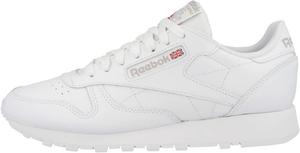 Мужские винтажные кроссовки Reebok Classic Leather 1983, белый/серый