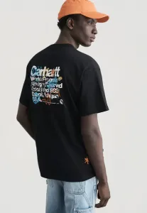 Футболка с основным принтом Carhartt Wip, Black