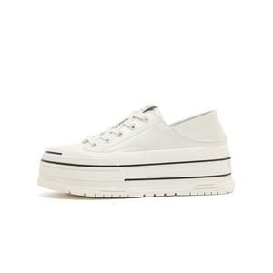 Женские нескользящие износостойкие низкие кроссовки для скейтбординга DAPHNE, White