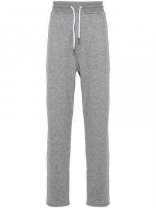 Brunello Cucinelli меланжевые спортивные брюки, серый
