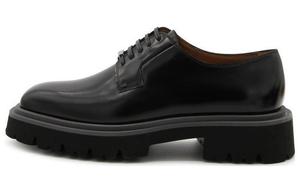 Кожаные дерби на шнуровке FERRAGAMO