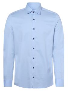 Рубашка Slim Fit на пуговицах OLYMP, светло-синий