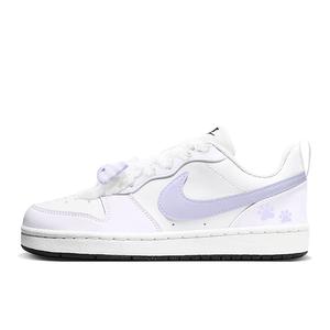 Детские кроссовки для скейтбординга Court Borough с амортизацией, износостойкие, низкие, подростковые Nike, фиолетовый