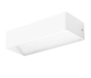 Встраиваемый настенный светильник Forlight Wandleuchte Toppi, белый - металл - 25 х 6 х 10 см