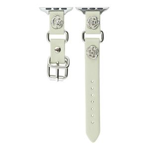 Ремешок Apple совместимость кожа 49 мм IBOANN, черные лопасти вентилятора