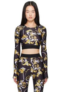 Футболка Outline Barocco Versace Jeans Couture, мультиколор