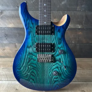PRS SE Custom 24 Burled Ash Лимитированная серия - Lake Blue 113769