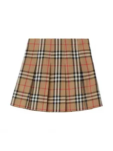 Юбка в клетку Vintage Check BURBERRY KIDS, нейтральный