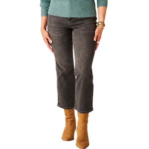 Сельви укороченные расклешенные брюки Carve Designs, черный