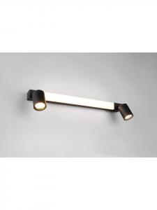 Trio Leuchten Настенный светильник ENRICO в матово-черном цвете