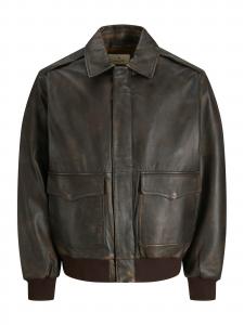 Jack & Jones Premium Куртка межсезонная 'JPRBLUchapman' в темно-коричневом цвете