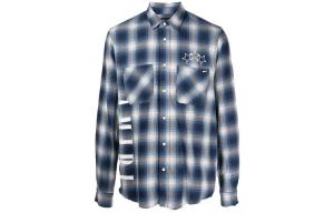 Футболка мужская синяя AMIRI