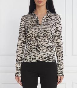 Рубашка Patrizia Pepe Slim Fit, черный