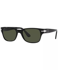 Мужские солнцезащитные очки, PO3288S 55 Persol, черный