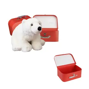 Плюшевая игрушка Polar Collection Penguin Polar Bear Seal реалистичная животная плюшевая кукла высота 28см ZHONGGUOGUOJIADILI