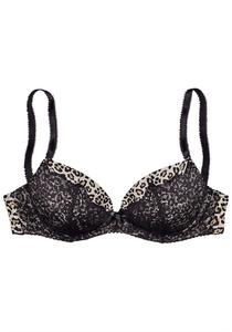 LASCANA Push-up Bra в черном цвете