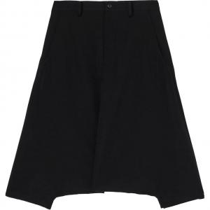 Шорты Drop crotch Wool Trousers Yohji Yamamoto, черный