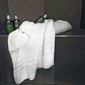 Душевые полотенца набор  Zollner, белый