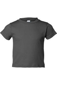 Футболка из хлопкового джерси для малышей Rabbit Skins, Charcoal