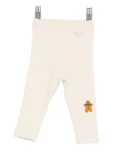 Брюки с вышитым мотивом Donsje, нейтральный