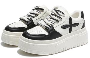 Кеды, скейтборд обувь женская низкая Bded, черный/белый