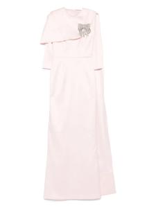 SILK LOVE & LACE платье с бантом, розовый