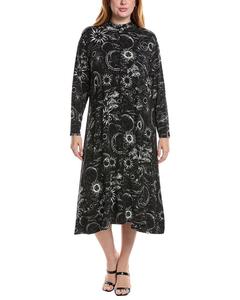 Джонни Вас Плюс Любимое платье Джейни Johnny Was, черный