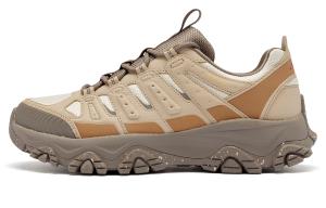 QIAODAN Кроссовки для бега с низким верхом, амортизирующим покрытием, отскоком, износостойкими, дышащими, нескользящими, мужские, коричневого цвета