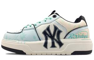 Кроссовки MLB Chunky Liner Skateboarding Shoes Unisex Low-top Blue, белый