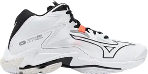 Кроссовки Wave Lightning Z8 Mid 'White Black', белый