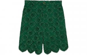 Шорты женские Gucci, темно-зеленый