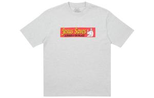 Футболка Jesus Saves PALACE, серый