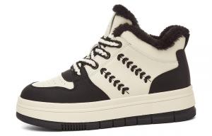 Кеды, скейтборд обувь женская высокая Daphne, черный