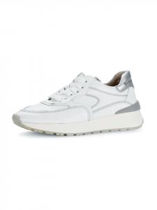 Gabor Спортивные кроссовки на шнуровке белого цвета