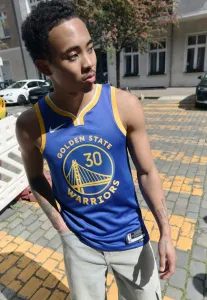 Nba стивен карри голден стэйт уорриорз икона майка клубная одежда Nike Performance, Rush Blue/Curry Stephen