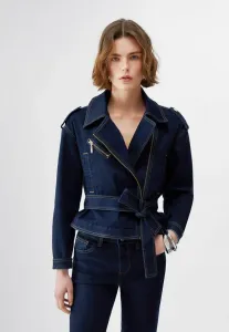 Джинсовая куртка с поясом Liu Jo, Dark Blue