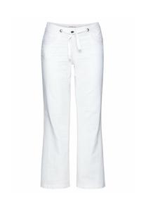 Брюки из комфортной смеси хлопка и льна. Sheego, белый