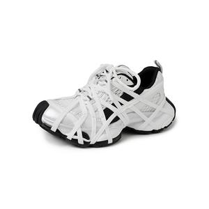 Низкие массивные кроссовки женские Echo&yolo, белый