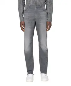 Узкие городские джинсы серого цвета Armani Exchange, серый